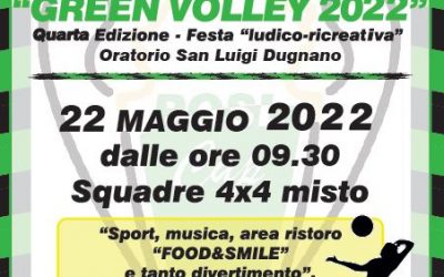 GREEN VOLLEY POSL 2022: quarta edizione – 22 maggio 22